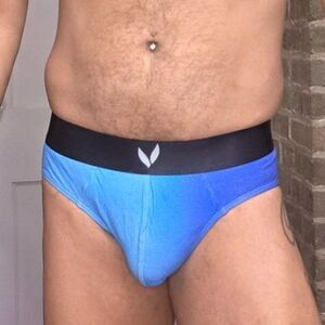 BUNNIES Ombre Gradient Classic Briefs - Blue